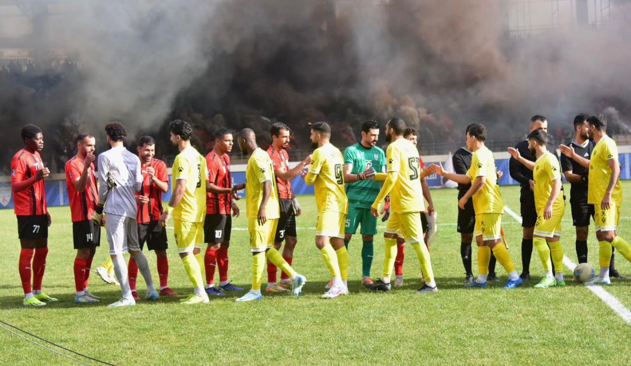 في مباراة شهدت أعمال شغب.. نوروز يمزق شباك دهوك بثلاثية في دوري نجوم العراق