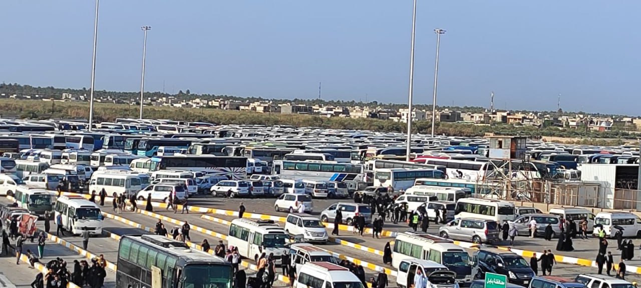 وزارة النقل: التفويج العكسي لزائري الأربعينية يجري بانسيابية عالية