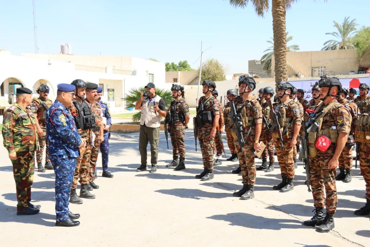 بتوجيه من قائد عمليات بغداد.. تفتيش مفاجئ لفوج طوارئ الكرخ الرابع