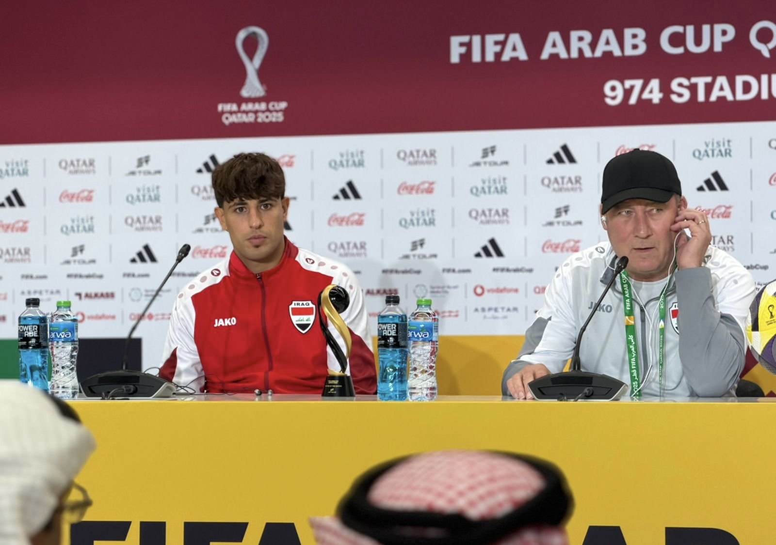 الجهاز الفني للعراق: فوز البحرين مهم ويمهّد لتقييم لاعبي البطولة